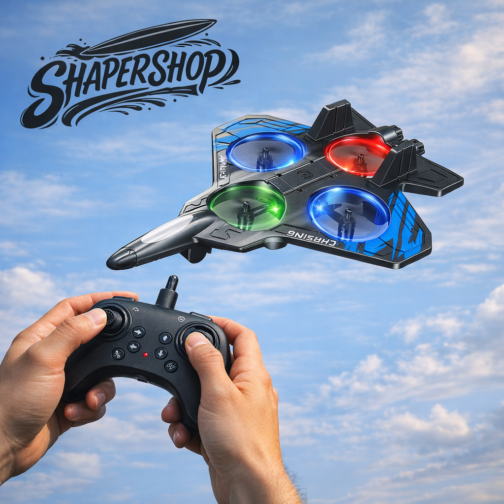 RC Fighter Jet With LED Lights